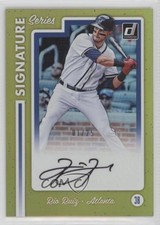 2017 Panini Chronicles Donruss Signature Series Gold 1/25 Rio Ruiz Auto 0w3