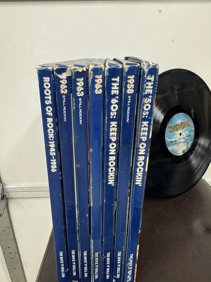 Time Life Rock’n Roll Era Vinyl Lot 7 Box Sets 40s–60s 14 LPs - Image 2 of 4