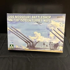 Takom 5015 1/72 USS Missouri Battleship Mk.7 16`/50 Gun Turret No.1 model kit