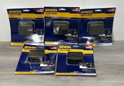 Irwin Quick Grip Clamp Replacement Wide Pads Medium Heavy Duty  1964753 Lot Of 5