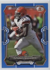 2015 Bowman Blue 62/99 Isaiah Crowell #28 0c4