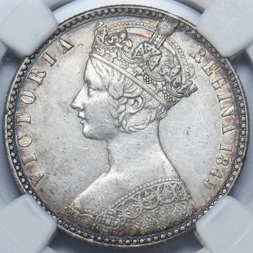 Photo of a 1849 Victoria Florin from an eBay listing that sold on Jul 4, 2026