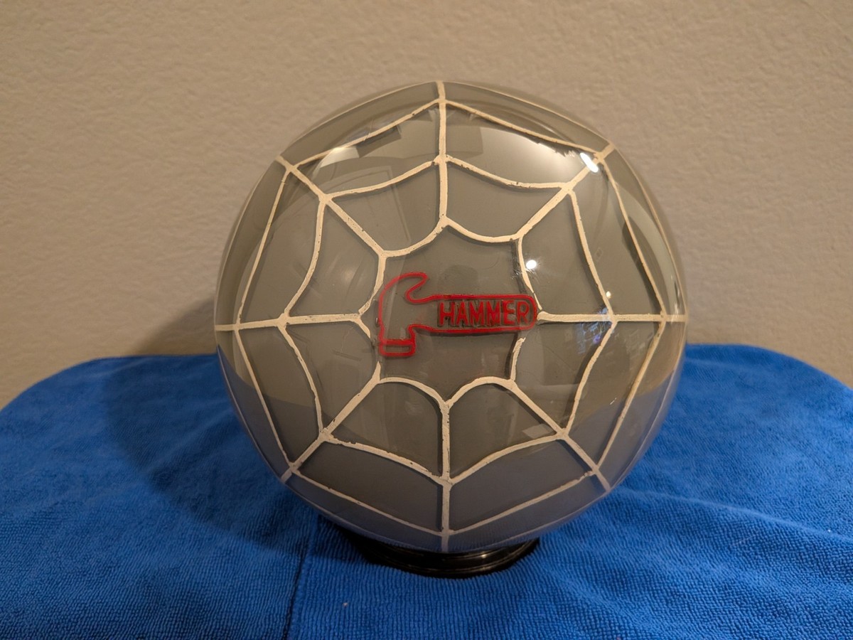 Hammer Black Widow Clear Gray Web 15lb 5oz NNB Undrilled Rare