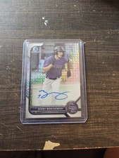 2022 Bowman Chrome Benny Montgomery Mojo Refractor Auto