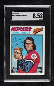 1977 Topps Dennis Eckersley #525 SGC 8.5 HOF