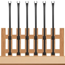 Metal Poles for Outdoor String Lights Hanging Light Poles for Deck Fence Garden