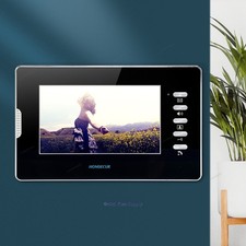 HOMSECUR 7inch Indoor Monitor XM702-B For Video Door Phone Intercom System