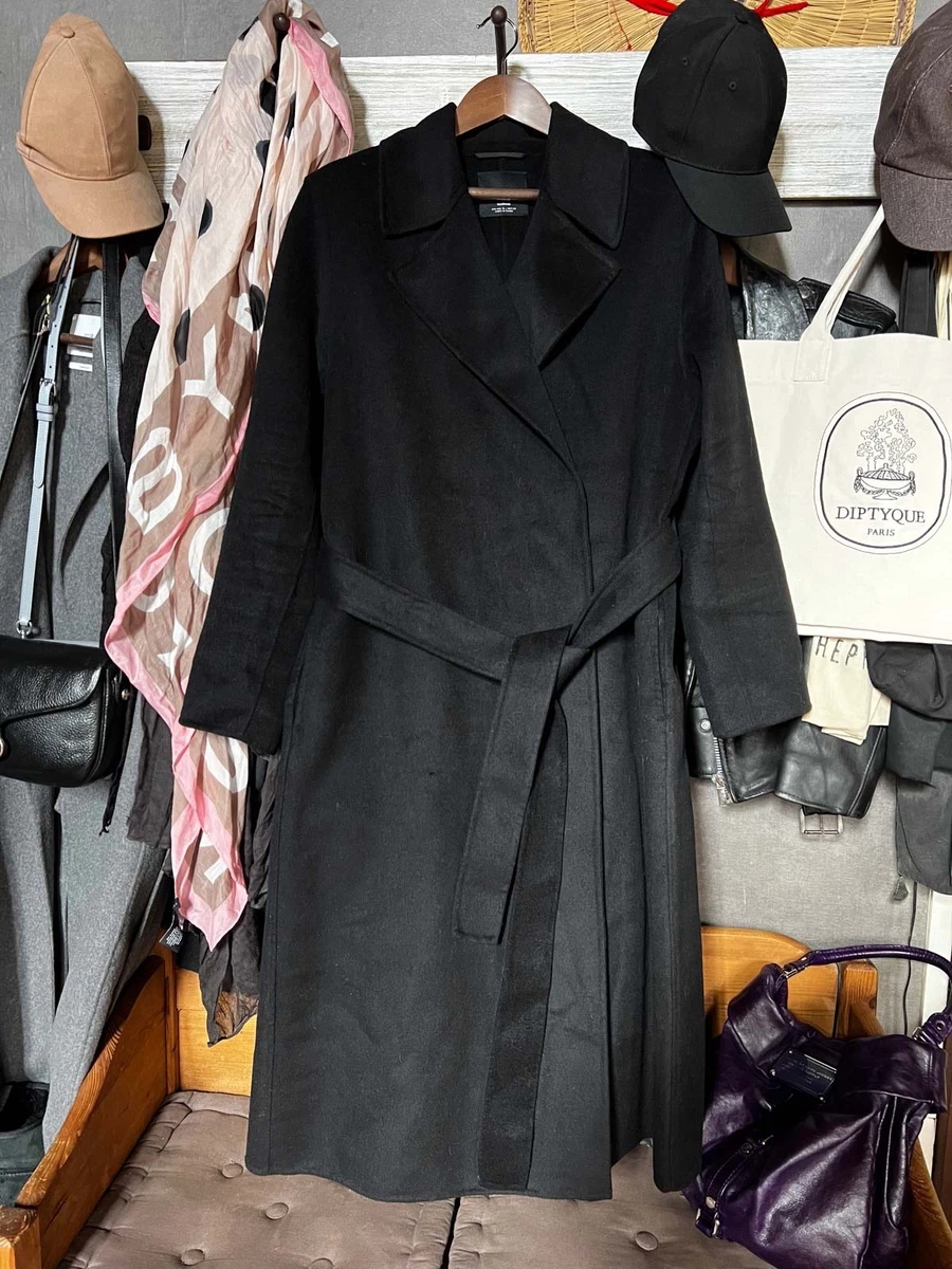 Veste Noire OUT OF RELAND Taille XL – Neuve Avec étiquettes, Laine Mélangée, Style Casual