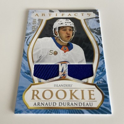 NHL Card-Arnaud Durandea-Rookie Double Materials xxx/599-Artifacts 2023-24
