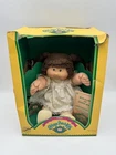 Vintage 1985 Cabbage Patch Kids Girl Doll Brown Hair Brown Eyes Birth Cerificate