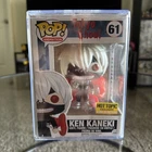 Funko Pop! Anime: Tokyo Ghoul Ken Kaneki #61 Hot Topic Exclusive Glow Hardstack