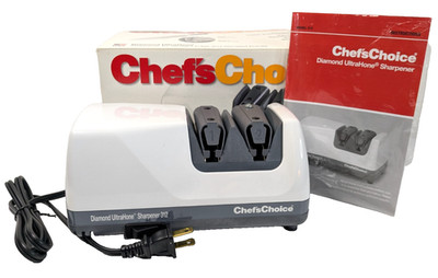 Chefs Choice Diamond UltraHone 2 Stage Model 312 Electric Knife Sharpener Tested