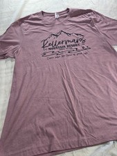 Bella Canvas Kellermans Mountain Resort Dirty Dancing Graphic T-Shirt Mauve 2XL
