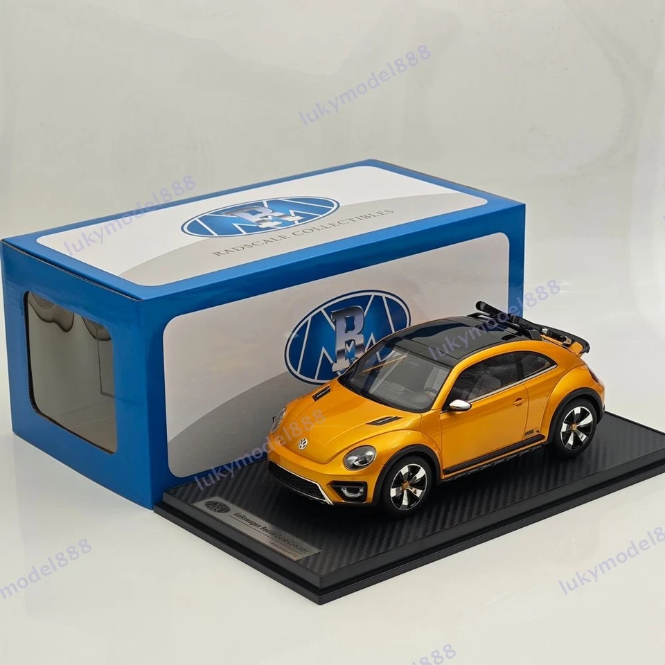 1/18 Volkswagen Beetle Dune Concept Radscale Resin Car Limited Edition Gold - Image 4 of 4