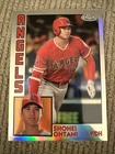 Shohei Ohtani 2019 Topps Chrome ‘84 Insert Baseball Card Los Angeles Angels MLB
