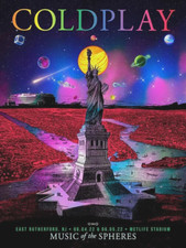 COLDPLAY 日本1500枚限定 リトグラフ　ポスター 酷玩海报| eBay