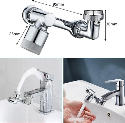 Aérateur Pour Robinet Avec Morsetto Et Snodo Chromé - Rompigetto - Cuisine Et Salle De Bain