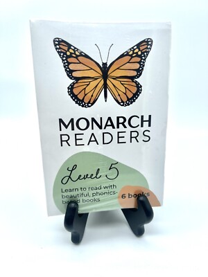Monarch Readers Level 5: Six Decodable Books Staple Bound 2022 Montessori Sealed