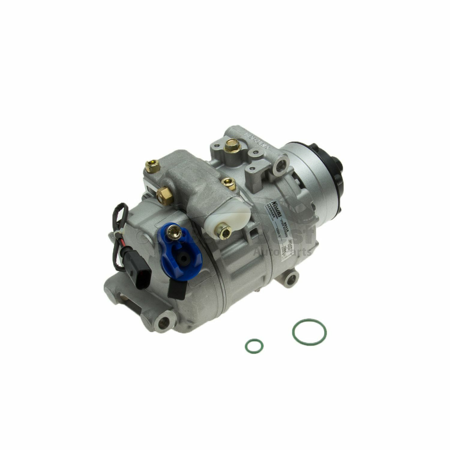 One New Nissens A/C Compressor 89418 400260805 for Audi Lamborghini