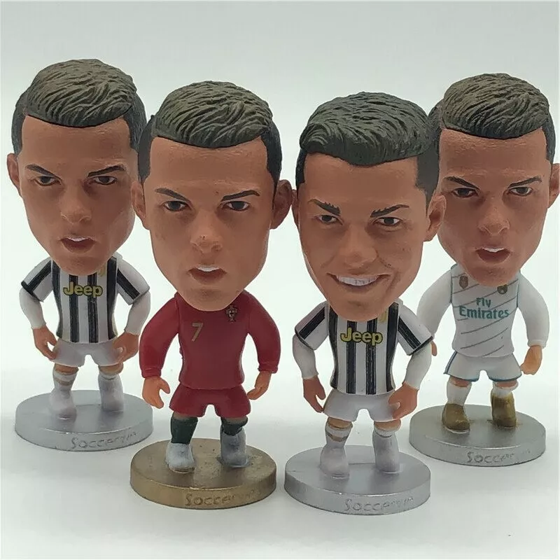 Cristiano Ronaldo Figure Real Madrid Statue Doll CR7 Model Man United Fan Gift