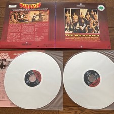 The Wild Bunch Sam Peckinpah William Holden Japan NTSC Laserdisc LD