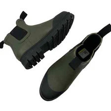 EVERLANE 5 The Rain Boot Chelsea Surplus Green