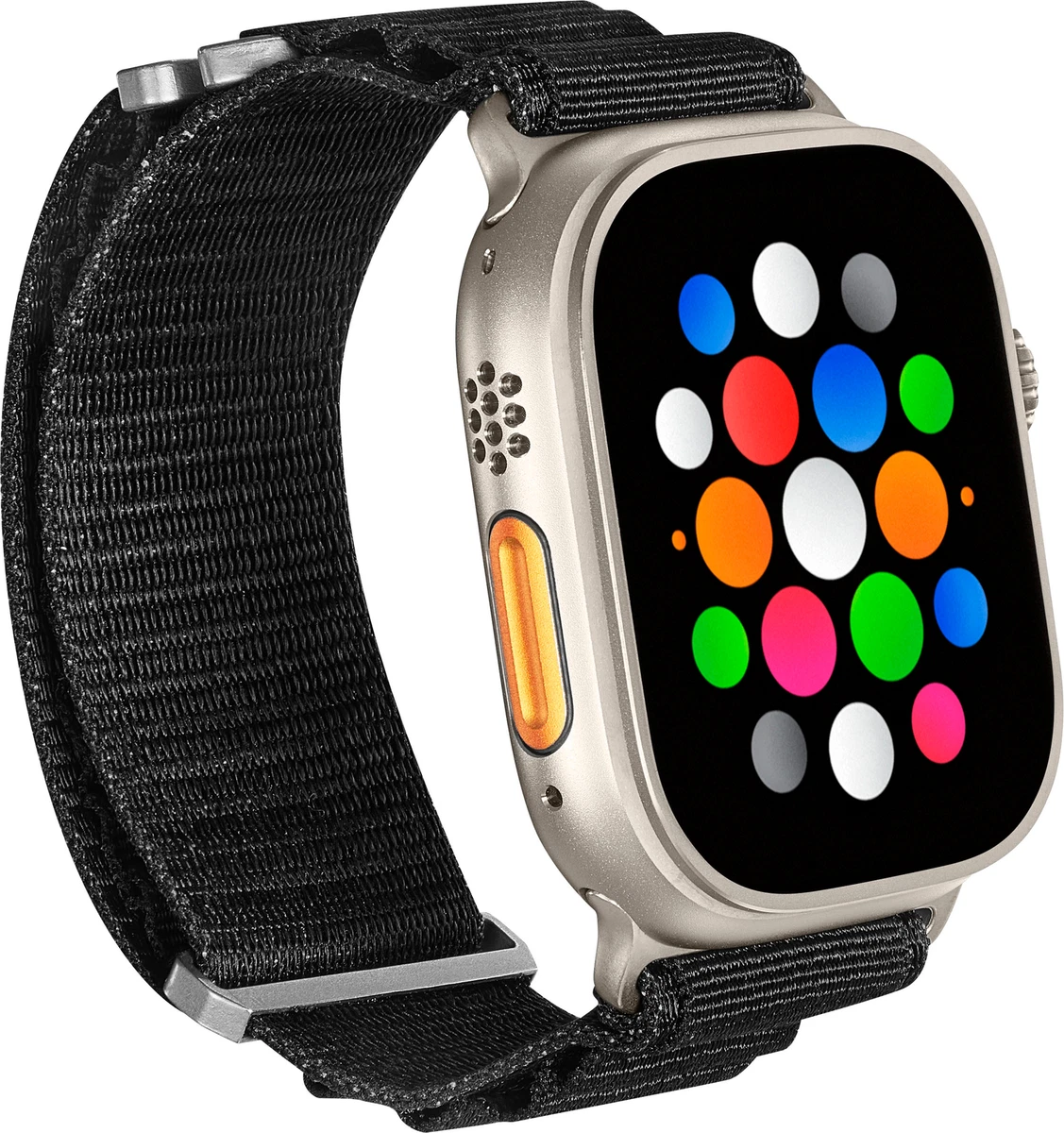 Apple watch hotsell black nylon band