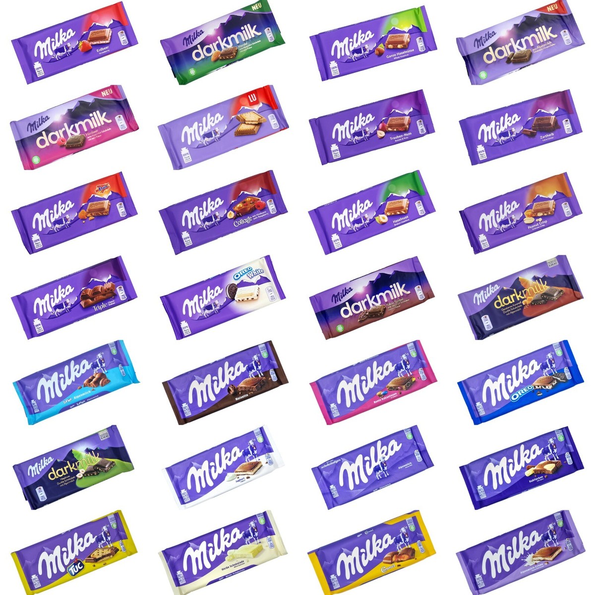 4x/8x MILKA genuine chocolate from Germany 🍫 many flavors ❗MIX