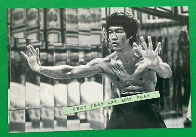 Found 4X6 Photo of Bruce Lee Martial Artist Actor Kung Foo Fighting Film Maker 