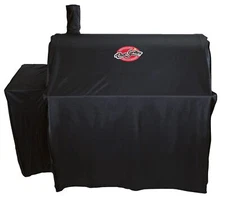 Char-Griller 3737 Outlaw Expandable Grill Cover, 14 x 2 x 11 inches, Black