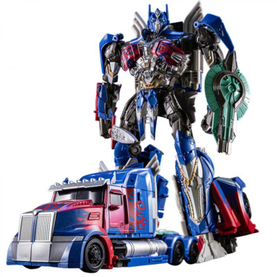 Transformator Optimus Prime Figur Truck Transformation Spielzeug Kinder-Geschenk