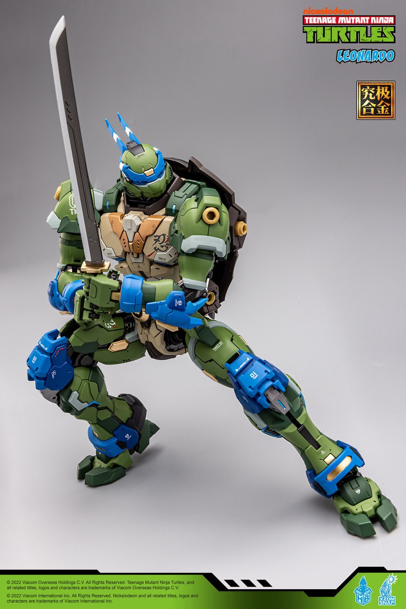 HEATBOYS Teenage Mutant Ninja Turtles Leonardo Alloy Movable