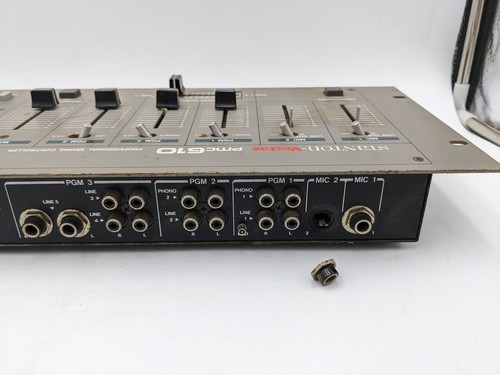RARO Stanton-Vestax PMC 610 Mixer DJ stereo professionale NON TESTATO senza alimentatore - Foto 6 di 10