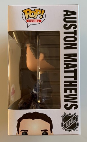 Funko Pop NHL Toronto Maple Leafs Auston Matthews #20 Canada Exclusive - Blue - Picture 3 of 6