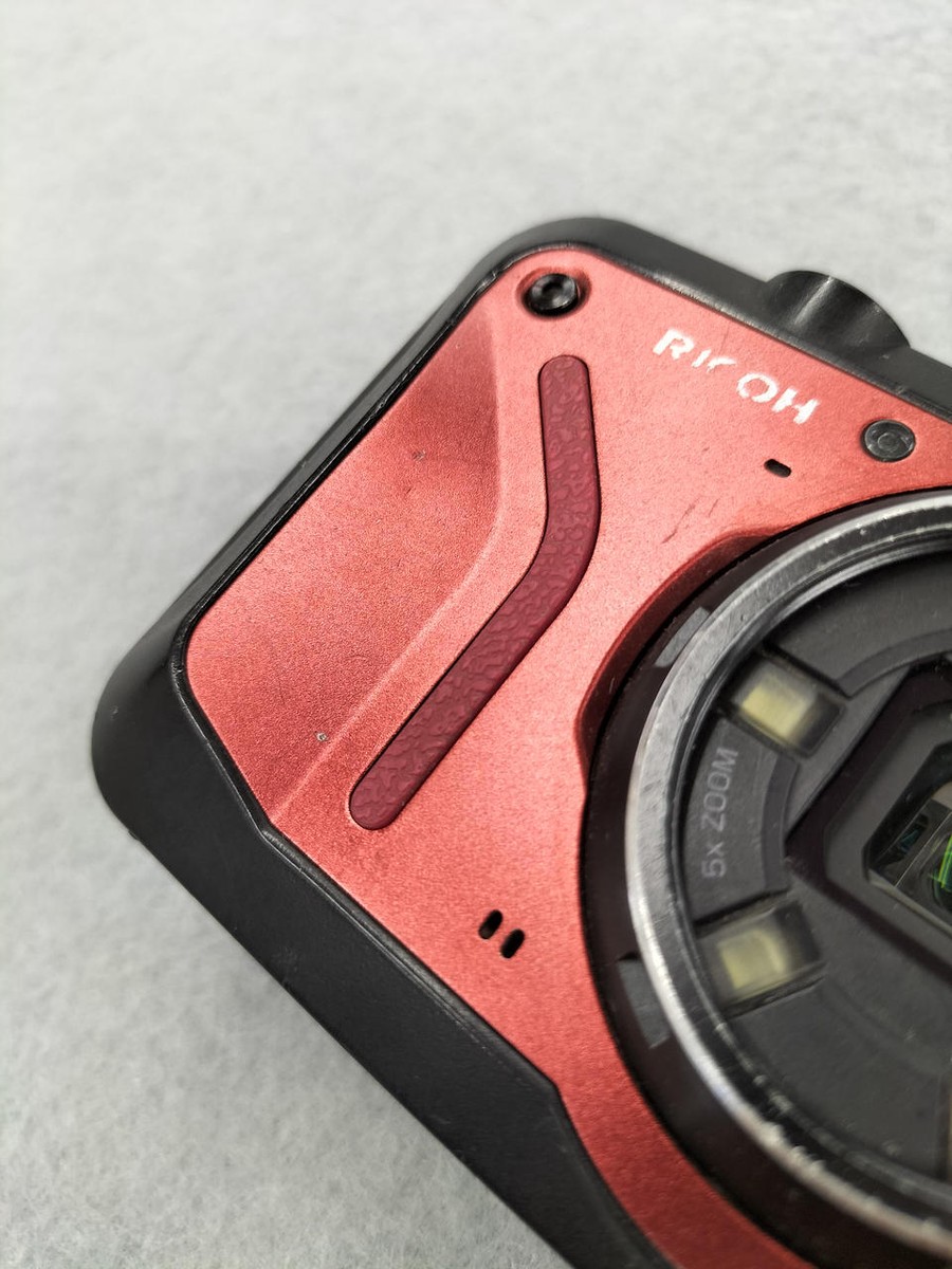 RICOH WG-7 Waterproof 20MP Tough Compact Camera Red Digital RICOH WG-7 Waterproof 20MP Tough Compact Camera Red Digital