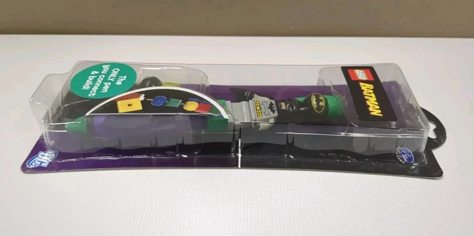 Lego Batman Pluma El Guasón 2065 Lápiz Juguete y Juego - NUEVO Y SELLADO - MUY RARO Foto 2 de 4