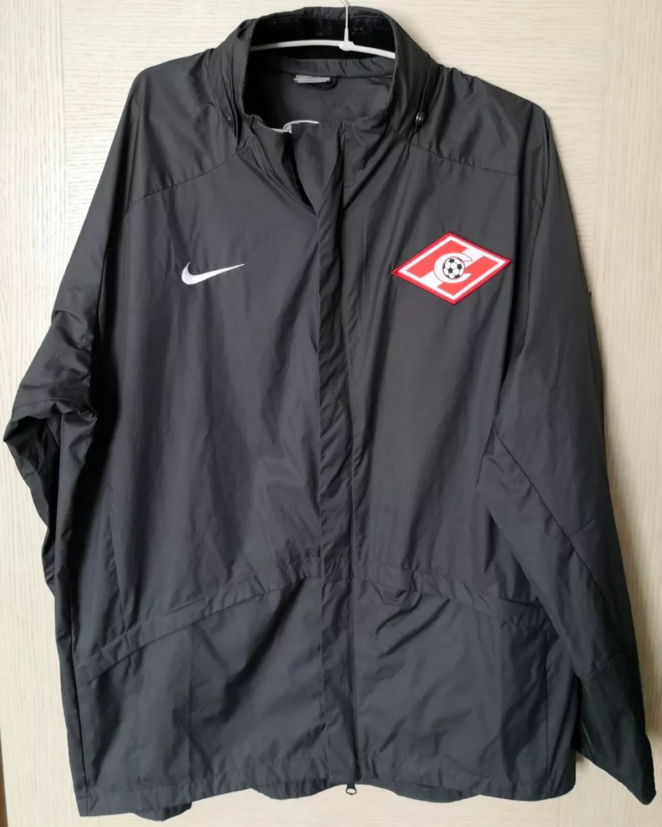 Large 183cm Gray Activewear Jacket Moscow Spartak Football Soccer