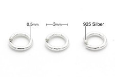 Anelli Di Salto In Acciaio Inox 7mm - 300 Pezzi Per Gioielli Fai Da Te, Bracciali, Collane - Foto 9