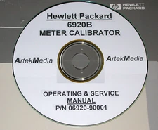 HP 6920B Meter Calibrator Operating & Service Manual