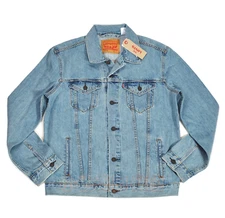 Levi's Men's Denim Trucker Jacket 100% Cotton Denim Light Wash 723340131