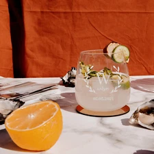 Personalised 360ml Beverage/ Cocktail Glass