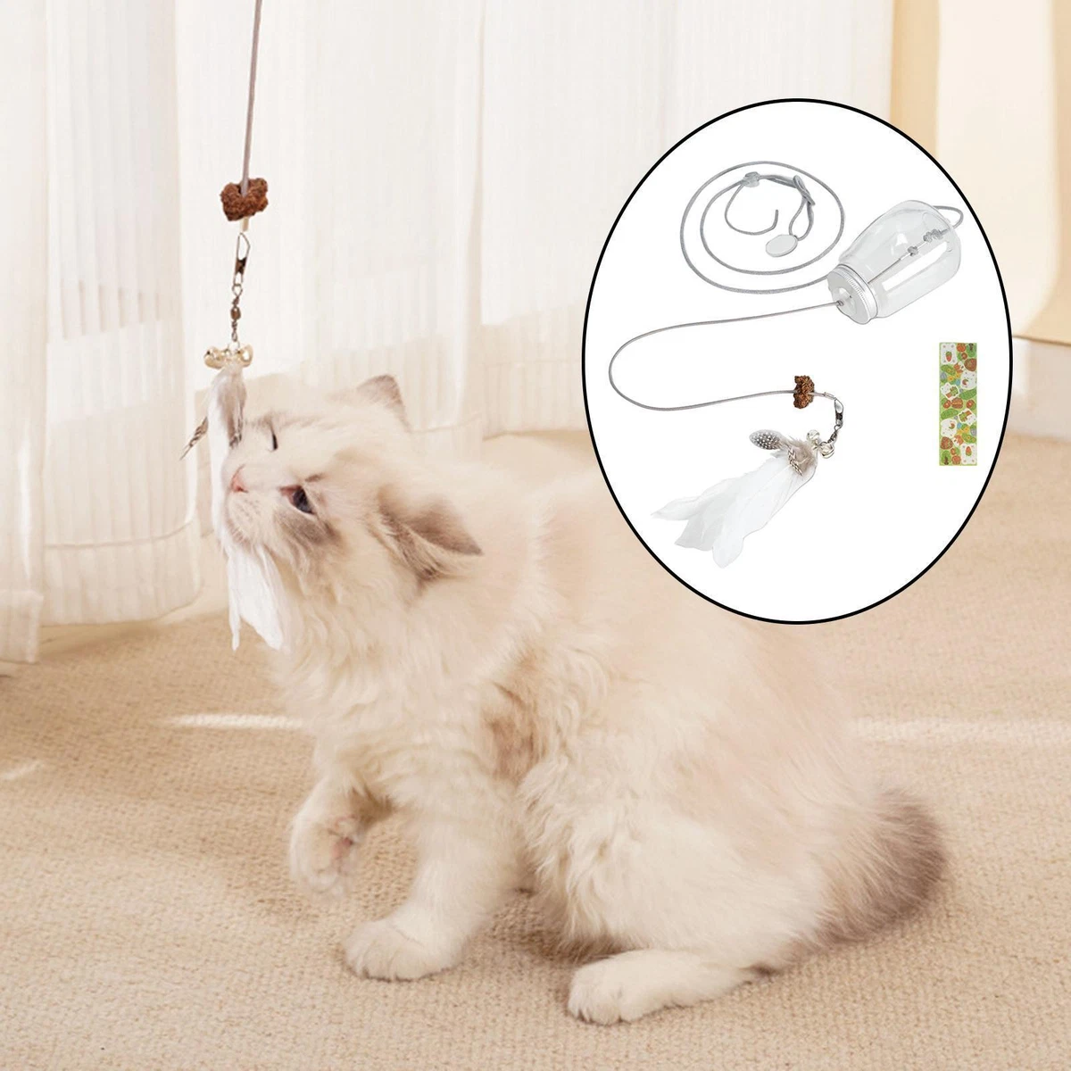 Cat toys that clearance hang from the ceiling
