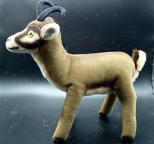 Vintage STEIFF 7" SWISS ANTELOPE 1610 With Ear Button