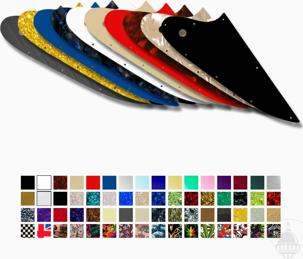 WD Custom Pickguard For Left Hand Gibson 1963-1966 Thunderbird