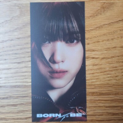 Ryujin Official Eyes Photocard Itzy Born To Be