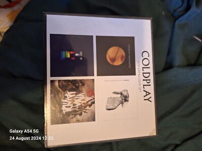 Coldplay 4cd Catalogue Set Sealed