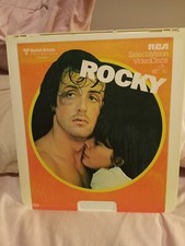Vintage ROCKY Movie Sylvester Stallone CED RCA Video Disc 1976 Untested