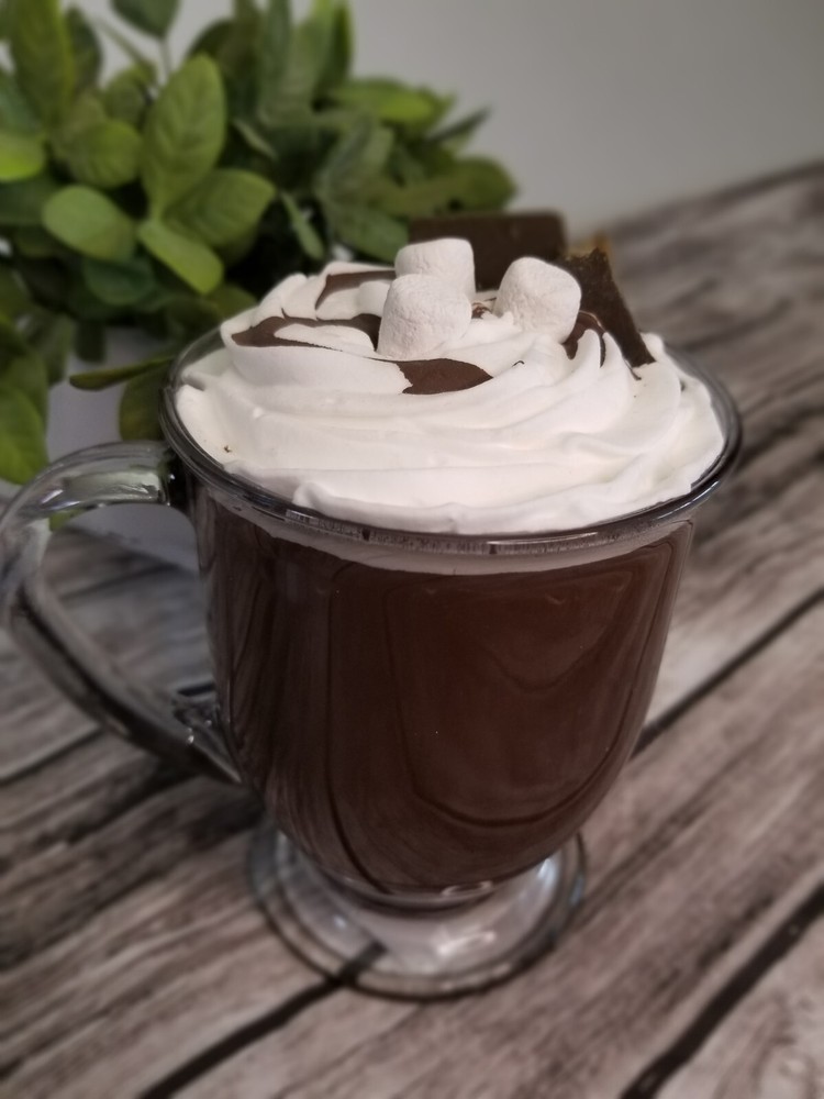 FAUX MUG HOT CHOCOLATE  FAKE FOOD PROP  FAUX COFFEE  FAUX HOT CHOCOLATE
