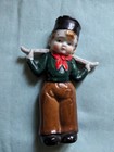 5 1/4" China Dutch Boy, Made in Japan Hand Painted stamp on bottom of feet — photo 1