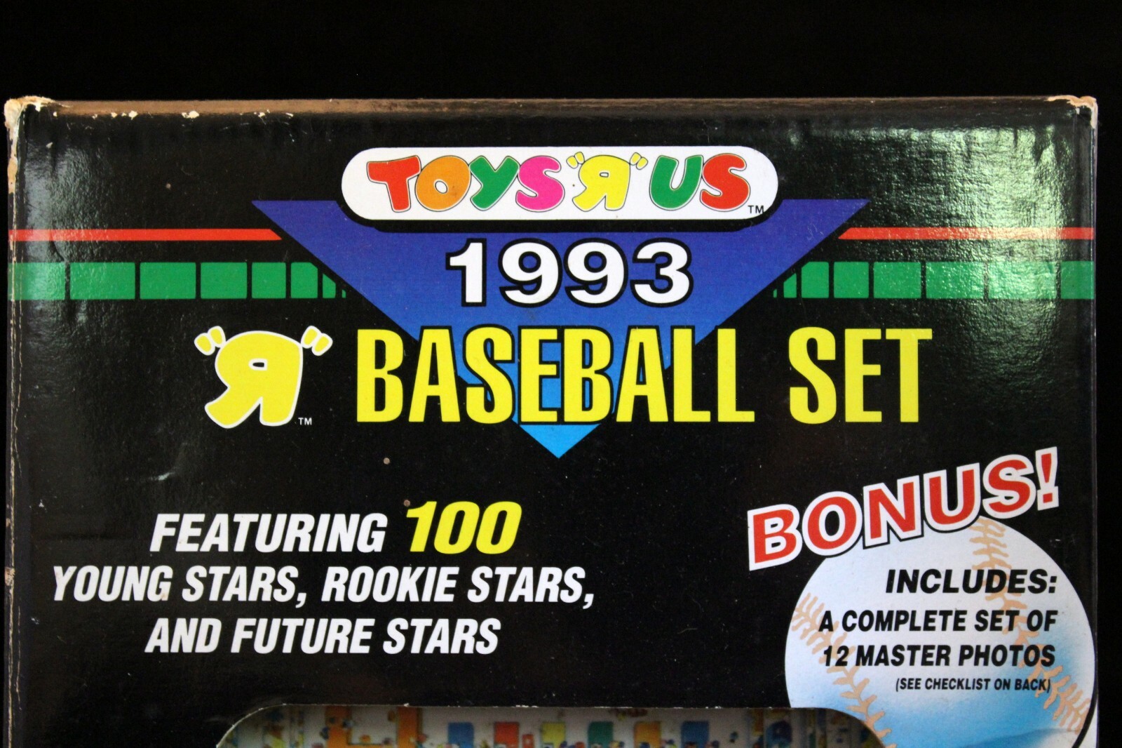 NEW Toys 'R' Us Topps Baseball Factory 1993 Set (100 Cards) + Master
